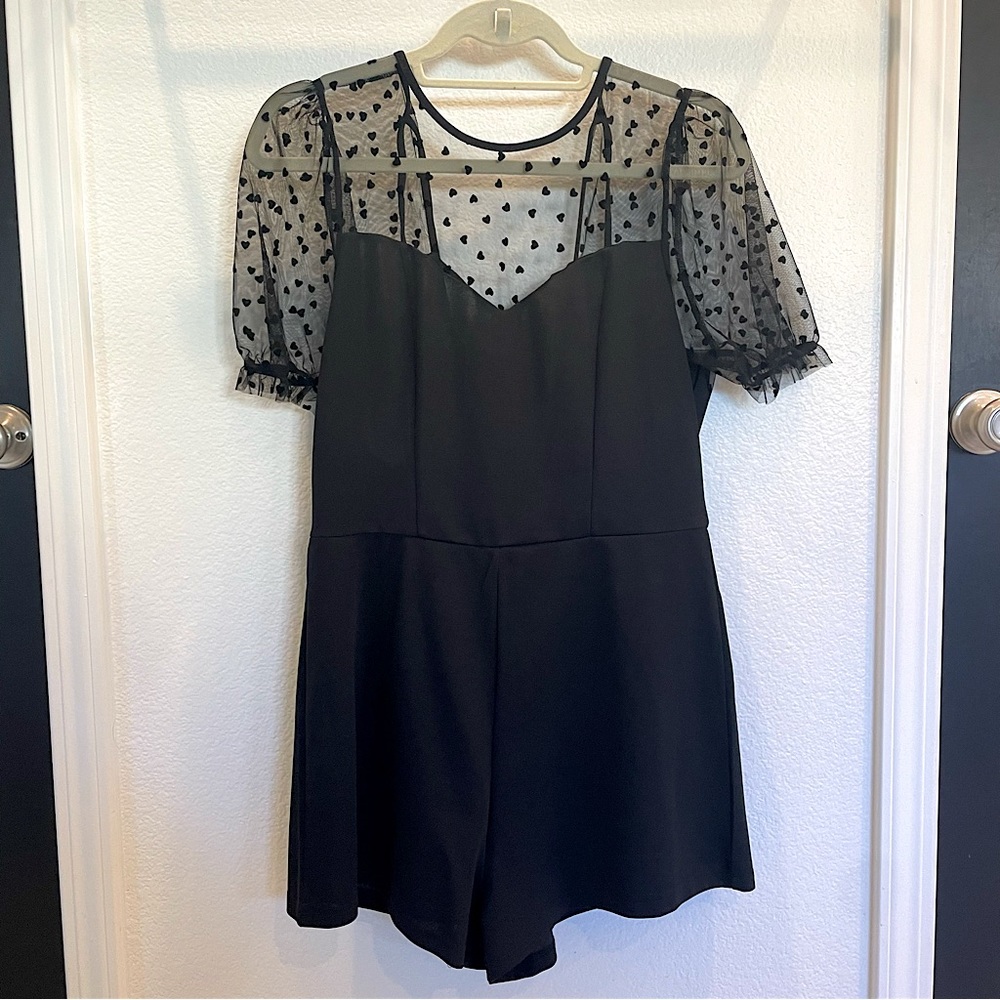 SHEIN black romper - Picture 3 of 4